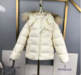 Kids White MC Jacket