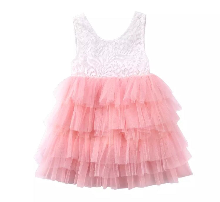 Pink Frill Dress