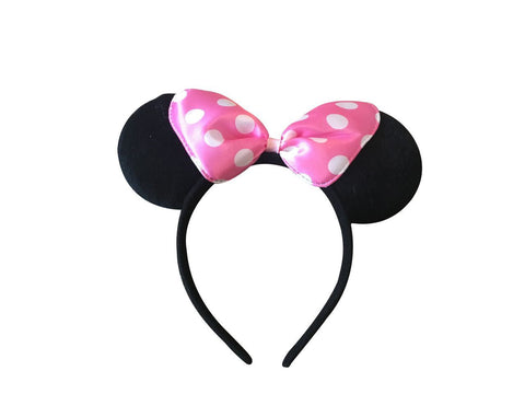Minnie Ears Headband-Big Bow