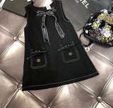Sleeveless Coco Dress- Black
