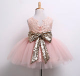 Harlow Pink Couture Dress (Sizes 6 months- 8 years)