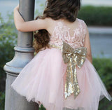 Harlow Pink Couture Dress (Sizes 6 months- 8 years)
