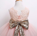 Harlow Pink Couture Dress (Sizes 6 months- 8 years)