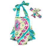 Lilly Romper with Matching Headband