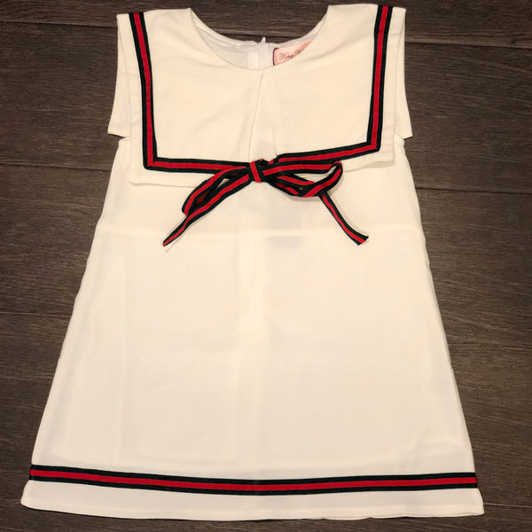 Red & Green Striped Dress – NM Kids Boutique