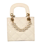 Pearl Chain Mini Handbag