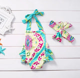 Lilly Romper with Matching Headband