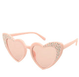 Kids Heart Winged Sunglasses