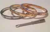 Love bangle with Screwdriver