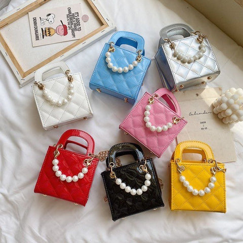 Pearl Chain Mini Handbag