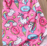 Unicorn Rainbow Donut Bathing Suit