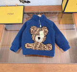 New F Teddy Sweater
