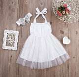FINAL SALE! Adeline White and Silver Sparkly Dress