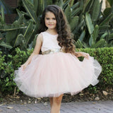 Harlow Pink Couture Dress (Sizes 6 months- 8 years)